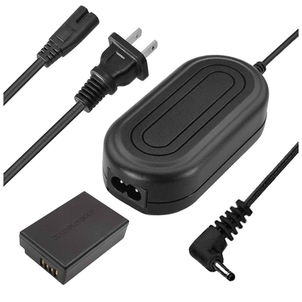 Power Supply for Canon EOS M3, EOS M5, EOS M6, EOS M6 Mark II Cameras